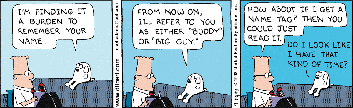 Dilbert Cartoon